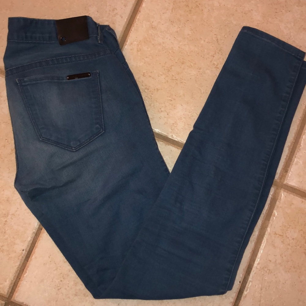Armani Exchange Stretchy Denim Leggings